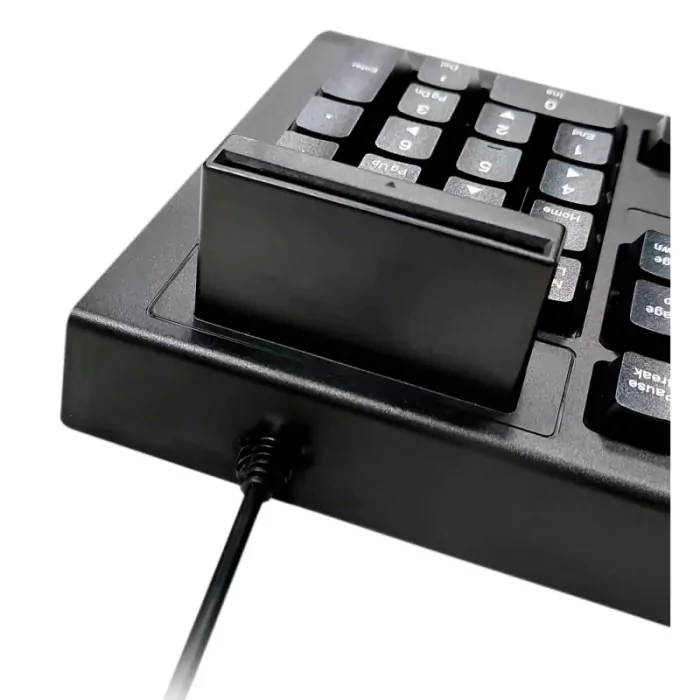 Teclado Unykach KB918 USB c/ Leitor CC - Imagem 2