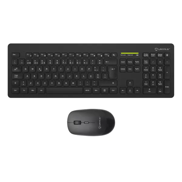 Combo Teclado + Rato Unykach Slim Wireless