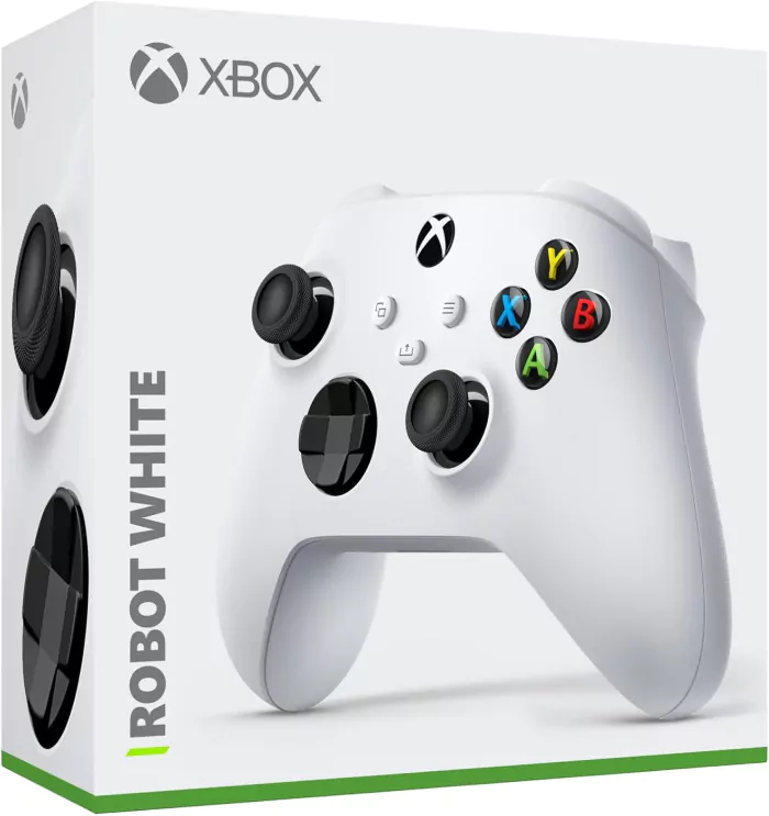 Gamepad Microsoft Xbox + PC Wireless White - Imagem 2