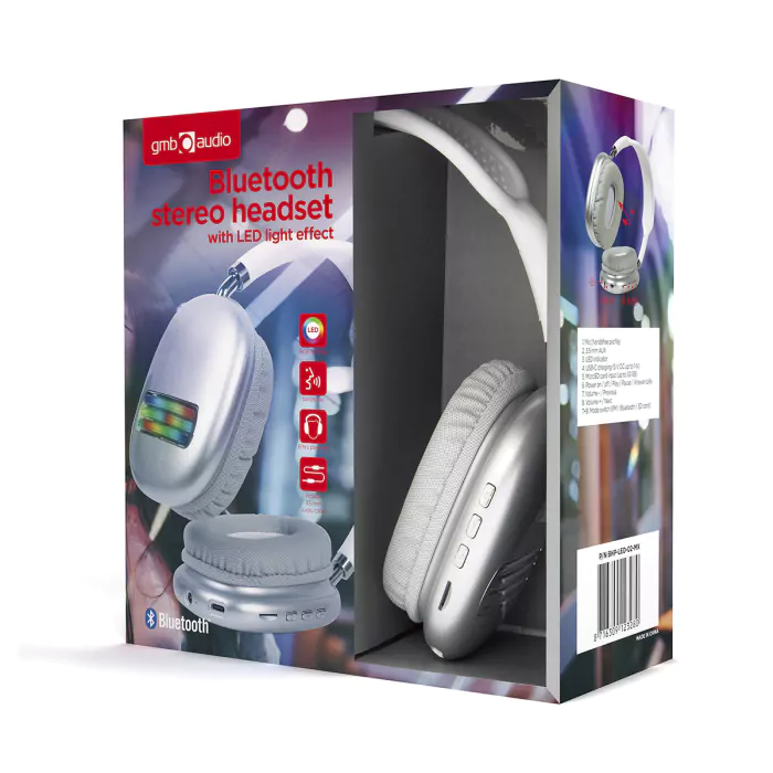 Headset Gembird Bluetooth Stereo - Imagem 2