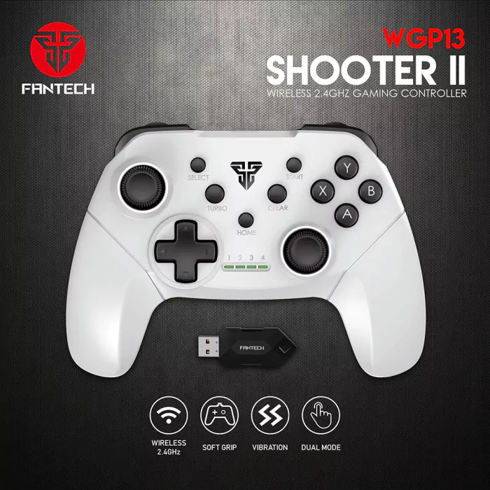 Gamepad Fantech Shooter II WGP13 Wireless - Imagem 3